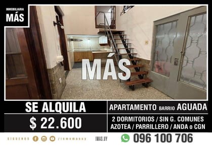 Apartamento Alquiler Reducto Montevideo iMas.uy R