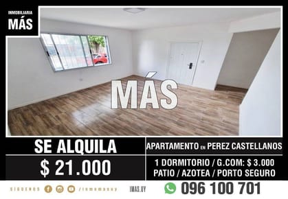 Apartamento Alquiler Cerrito de la Victoria Montevideo iMas.uy L