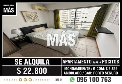 Apartamento Alquiler Pocitos Nuevo Montevideo iMas.uy P