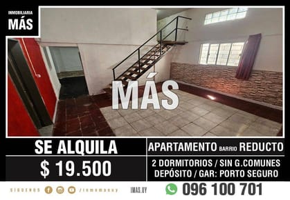 Apartamento Alquiler Reducto Montevideo iMas.uy L *