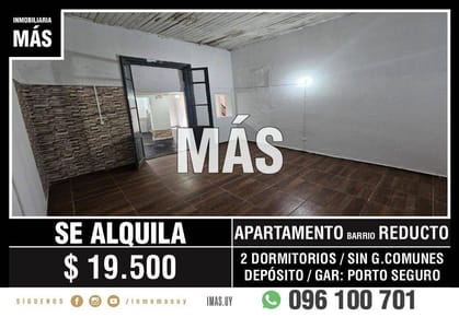Apartamento Alquiler Aguada Montevideo iMas.uy L