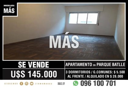 Apartamento Venta Cordón Montevideo iMas.uy L