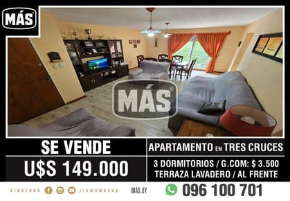 Apartamento Venta Cordón Montevideo iMas.uy L