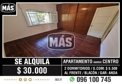Alquiler Apartamento Montevideo iMas.uy S