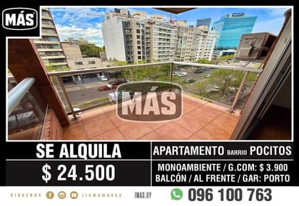 Apartamento Alquiler Buceo Montevideo iMas.uy P