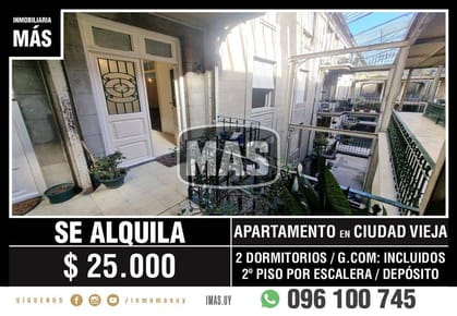 Apartamento Alquiler Centro Montevideo iMas.uy S