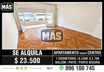 Apartamento Alquiler Montevideo iMás.uy S