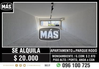 Apartamento Alquiler Cordón Montevideo iMas.uy LC