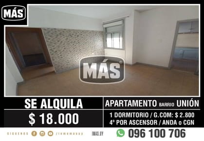 Apartamento Alquiler La Blanqueada Montevideo iMas.uy R