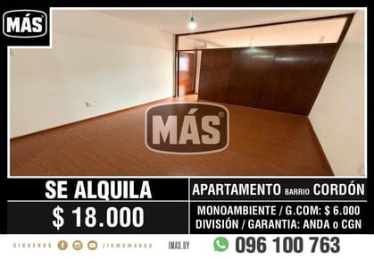 Apartamento Alquiler Centro Montevideo iMas.uy P