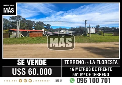 Terreno Venta La Floresta Canelones iMas.uy L *
