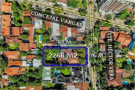 Vendo Terreno de 2,268 M2 en Ycuá Satí Asunción 