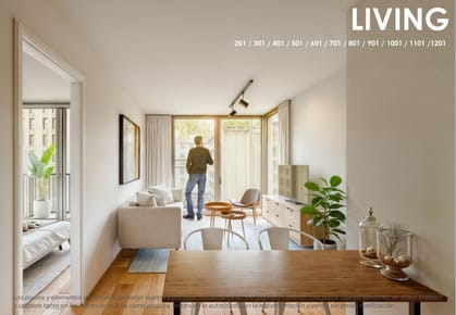 Venta de Apartamento con 1 dormitorio y terraza en Cordon Sur