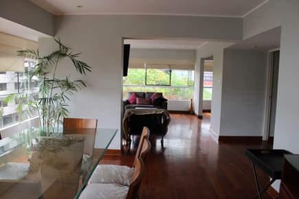 Hermoso departamento amoblado y equipado en San Isidro