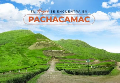 VENTA LOTES EN PACHACAMAC DESDE 500M2