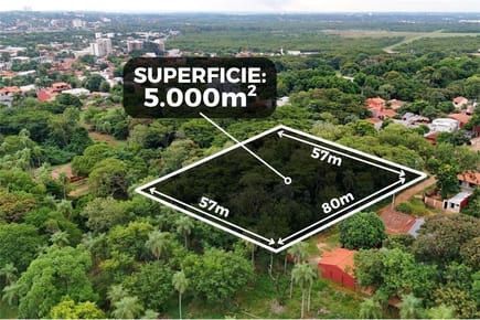 Terreno de  5.000m2 zona cit 