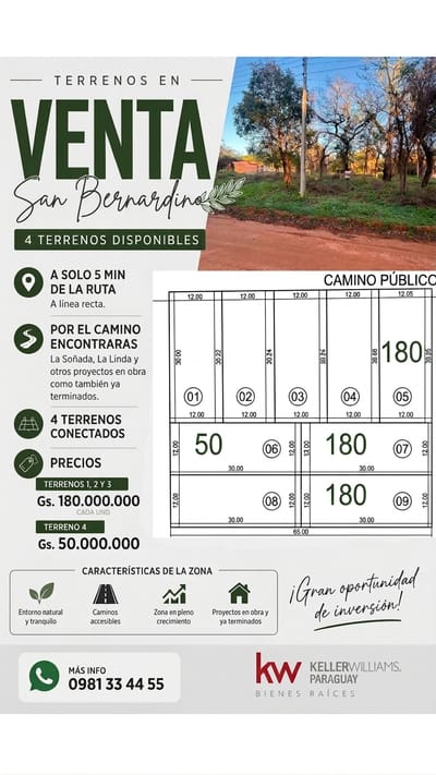 Terrenos San Bernardino