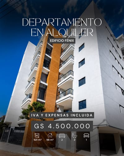 Departamento de 2 dormitorios EN ALQUILER en Fernando de La Mora Zona Norte