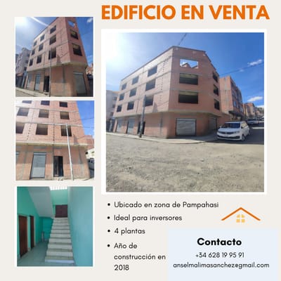 Edificio de 4 plantas al 90% en obra gruesa - Excelente oportunidad de inversión