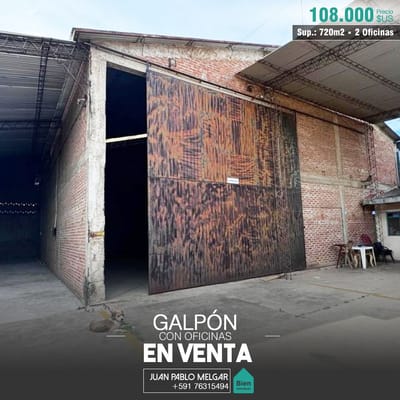 GALPON EN VENTA AV SANTOS DUMONT