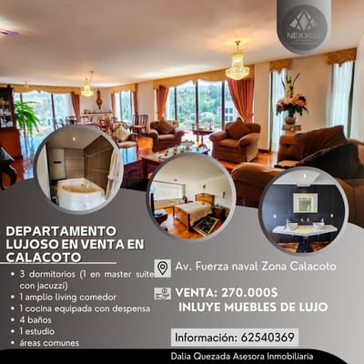HERMOSA CASA DE LUJO EN VENTA EN CALACOTO ‼️????
