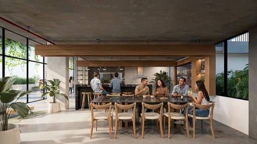 Departamento en pozo en Venta. Edificio First Element Villa Morra, Asunción