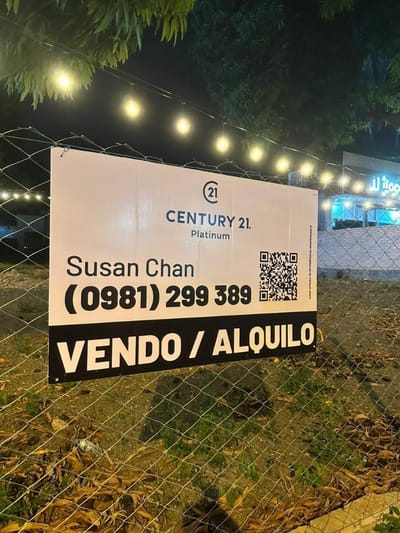 ALQUILO TERRENO COMERCIAL ESQUINA SOBRE ESPANA - ID 45817