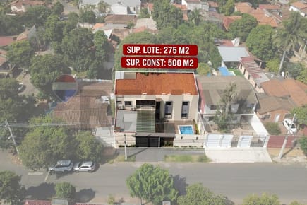 Vendo Moderna Casa en el Barrio San Vicente - Asunción
