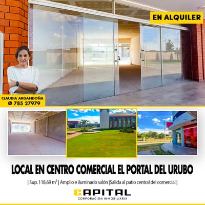  LOCAL EN ALQUILER  URUBO