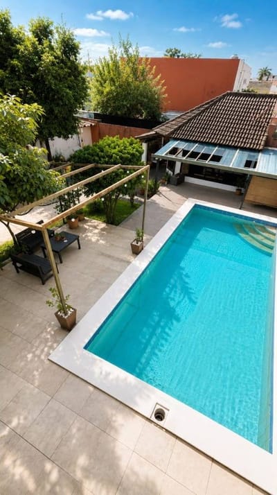 En venta casa con piscina en Luque sobre Jardín de Oro Barrio América