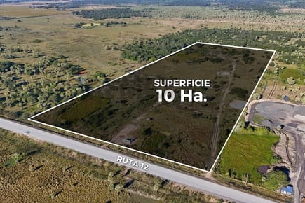 EN VENTA IMPONENTE TERRENO SOBRE RUTA - JOSE FALCON