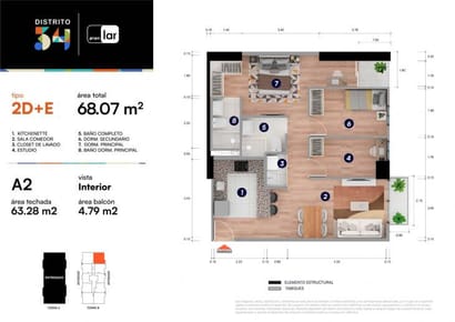 VENTA DE DEPARTAMENTO EN SURQUILLO - ENTREGA INMEDIATA