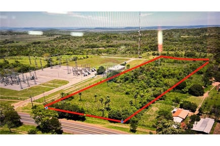 TERRENO EN VENTA JUNTO A SUBESTACIÓN DE ANDE | QUIINDY