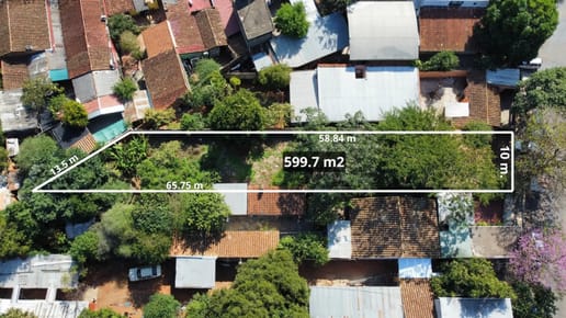 Remato en Vista Alegre – Asunción! Casa Terreno-599 mt2 - 697 millones