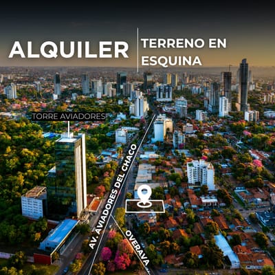 EN ALQUILER TERRENO EN ESQUINA ASUNCION 