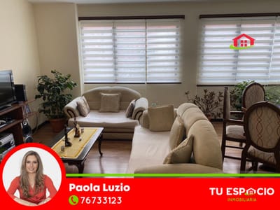 En venta Bello departamento Achumani calle 33