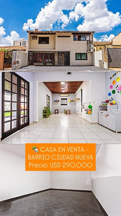 CASA EN VENTA – BARRIO CIUDAD NUEVA
