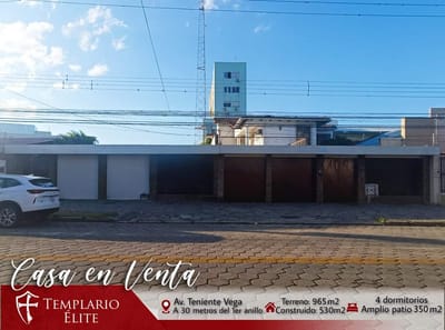 CASA EN VENTA SOBRE AVENIDA CASI 1ER ANILLO - ZONA PARQUE URBANO