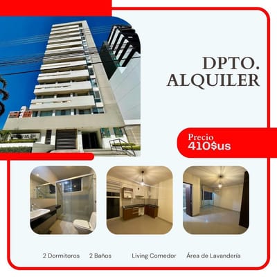 DEPARTAMENTO DE 2 DORMITORIOS EN ALQUILER