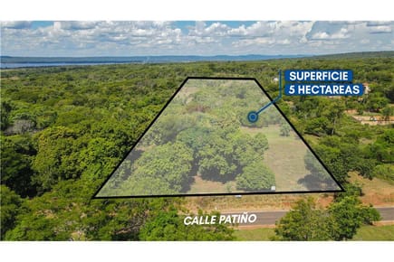EN VENTA 5 HECTÁREAS SOBRE RUTA PATIÑO ITAUGUA