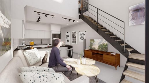Vendo Duplex Tipo Loft En Encarnacion