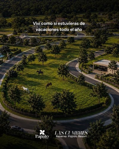 LOTES EN VENTA! BARRIO CERRADO LAS CUMBRES - PAPALO RESORT HOTEL 