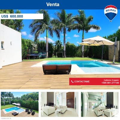 IMPONENTE CASA AMOBLADA ZONA YACHT