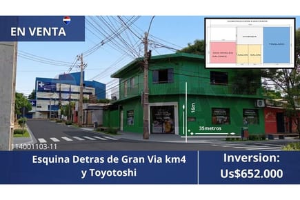 Local comercial en venta Ciudad del Este Alto Paraná 