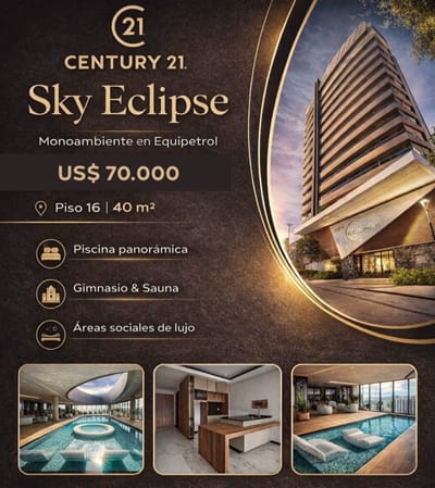 MONOAMBIENTE EN VENTA EN SKY ECLIPSE