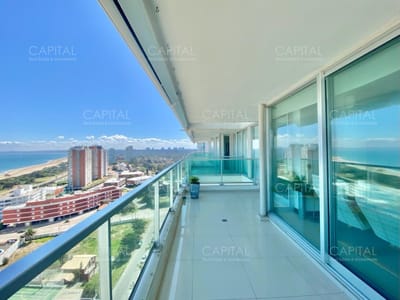 Apartamento de dos dormitorios en alquiler de temporada Punta del Este