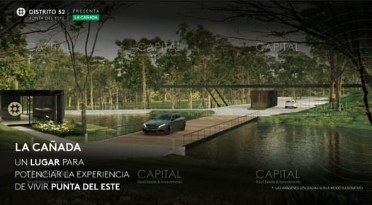 Terreno en venta en Barrio Privado La Cañada Distrito 52