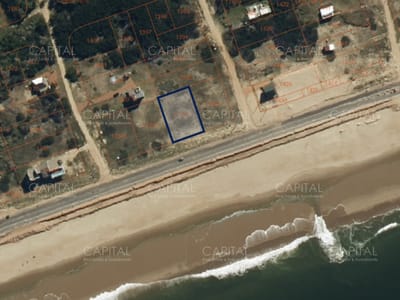 Terreno en Santa Monica primera linea sobre Ruta 10