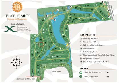 Terreno en venta en barrio cerrado Pueblo Mio Manantiales