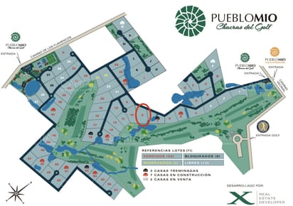 Terreno en venta en Pueblo Mio Golf  Ruta 104 Manantiales